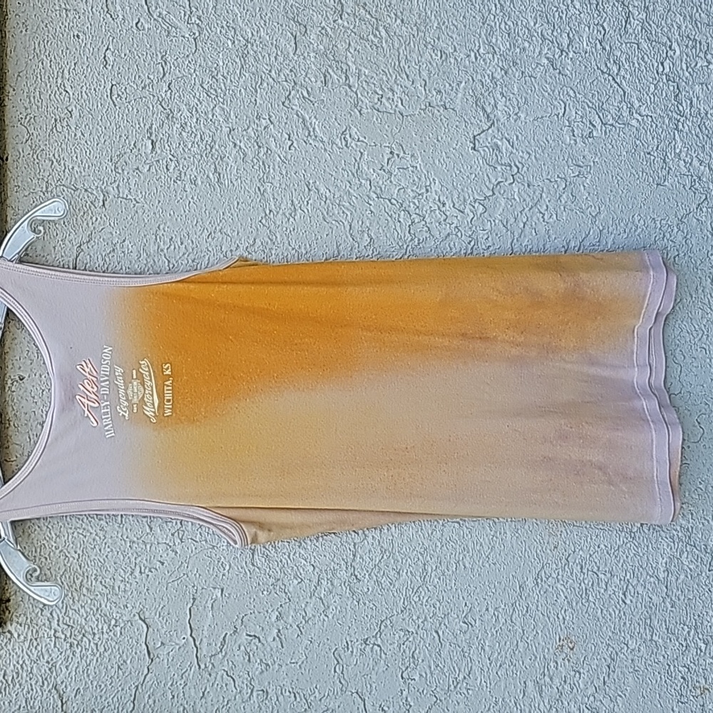 Harley Davidson Tank Top Alefs Wichita Kansas Size XL - Picture 4 of 7
